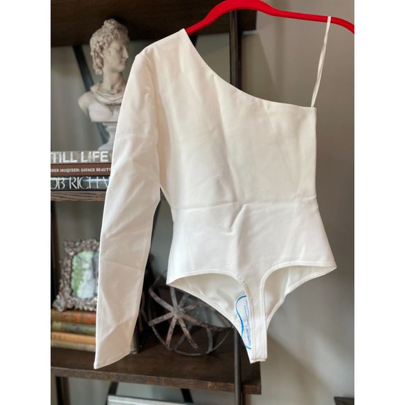 NBD Aaliyah Bodysuit White Women's Size Small - Picture 9 of 12